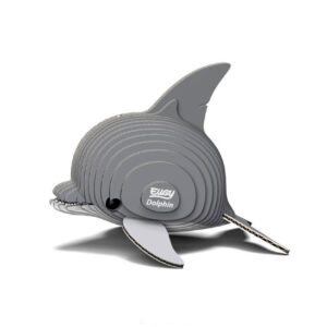 3D cardboard model dolphin