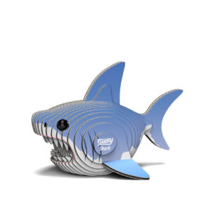 3D cardboard model shark
