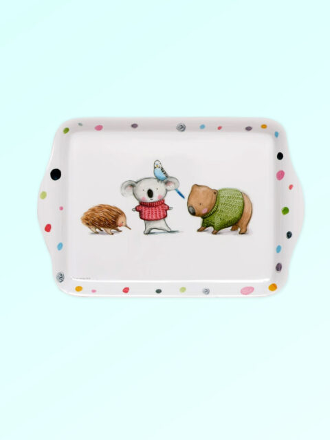 Barney Gumnut & Friends - Barney Gumnut Small Tray - Souvenirs Direct