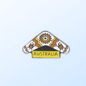 Boomerang Australia pin