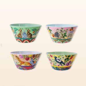 Serendipity design bowls set of 4