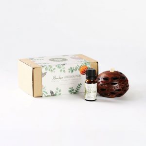 Mini tea tree oil & pod gift box