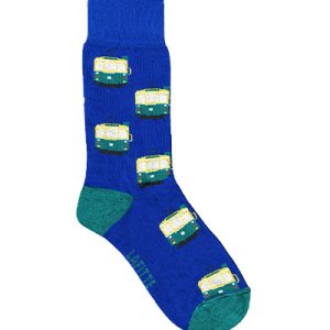 Melbourne Tram socks royal blue