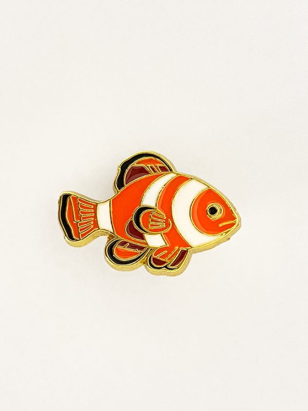 Clown fish pin