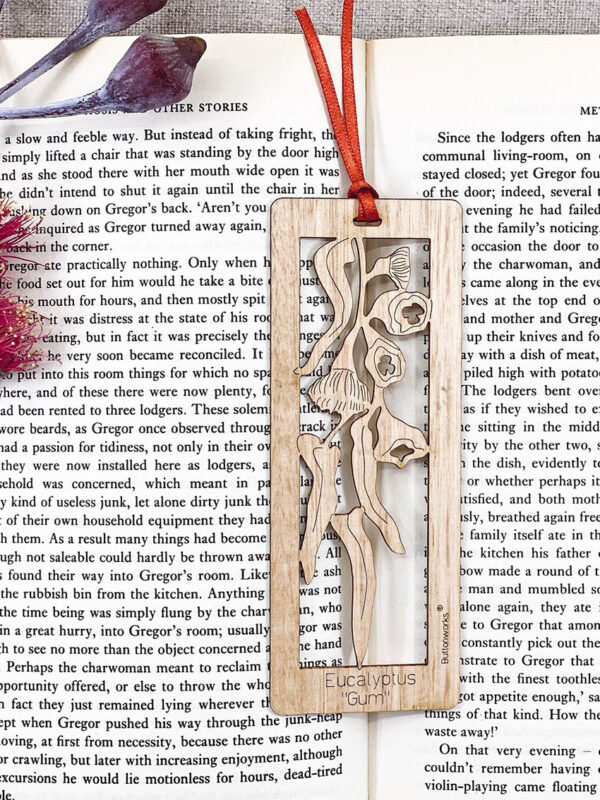 Flowering Gum bookmark