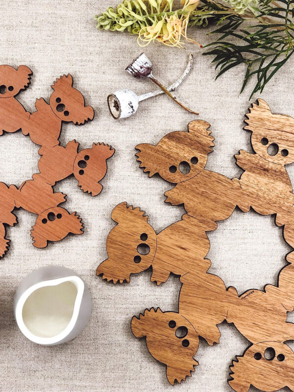 Koala Wooden Trivet