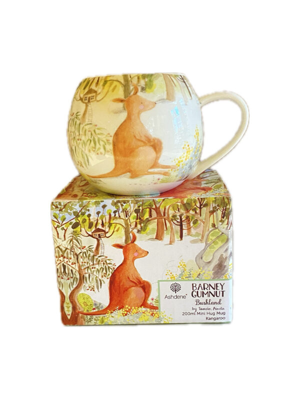 Barney Gumnut Bushland Kangaroo mug and gift box