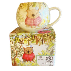 Barney Gumnut Bushland Wombat mug and gift box