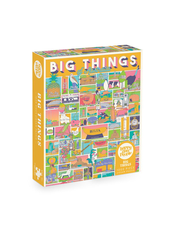 Big Things 1000 piece puzzle by Happy Day People