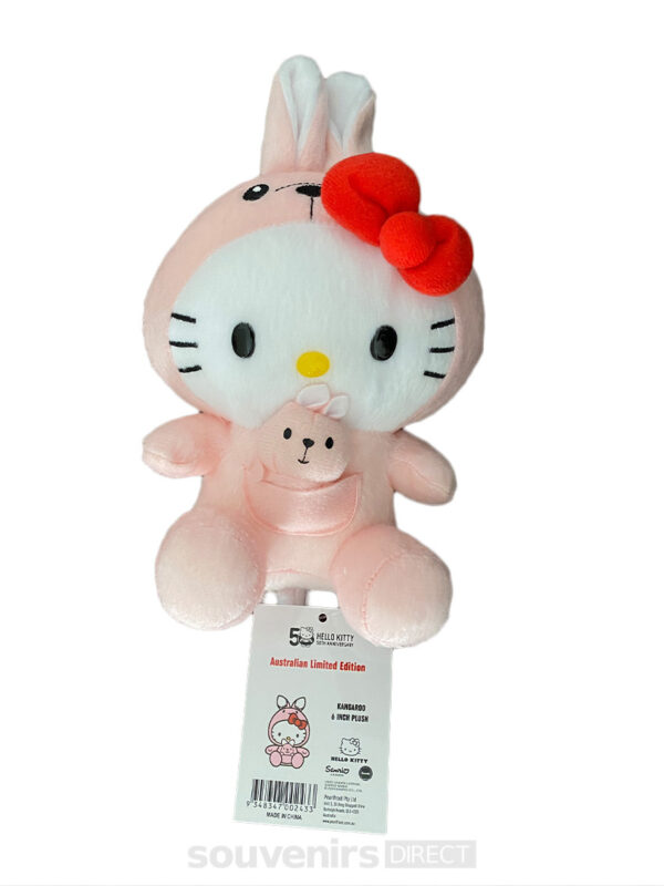 Pink Hello Kitty Kangaroo toy