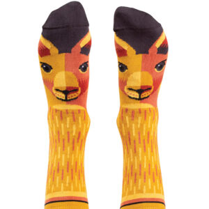 Red kangaroo socks