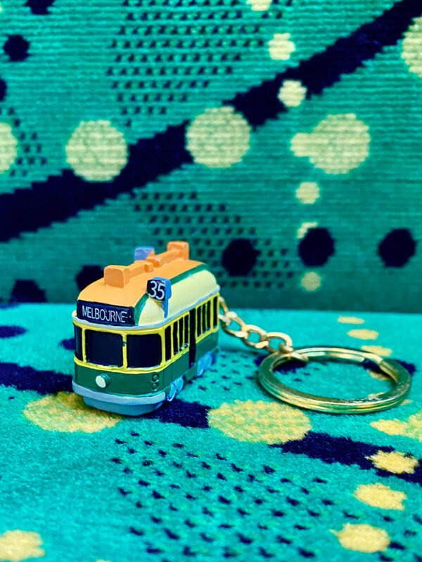 Melbourne Tram Keyring