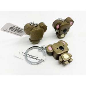 Koala Cube Head Keyring